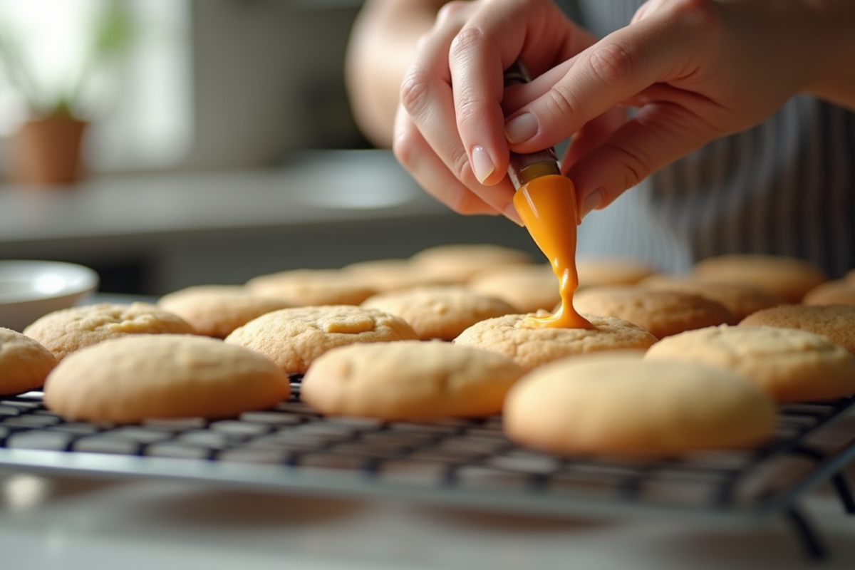 glaçage biscuits